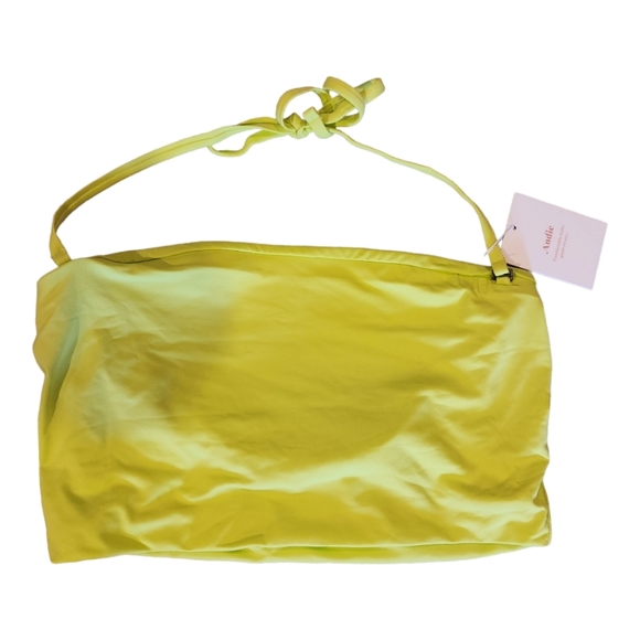 Yellow Women's Swim Top - Picture 2 of 2